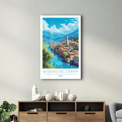 Bassano Del Grappa Italy-Travel Posters | Glass Wall Art - Artdesigna