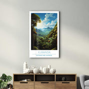 Kuranda-National Park Australia-Travel Posters | Glass Wall Art - Artdesigna