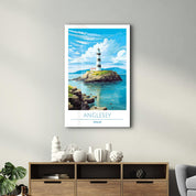 Anglesey Wales-Travel Posters | Glass Wall Art - Artdesigna