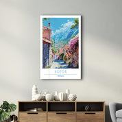 Kotor France-Travel Posters | Glass Wall Art - Artdesigna