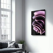 Abstract Modern Design | Designer's Collection Glass Wall Art - Artdesigna