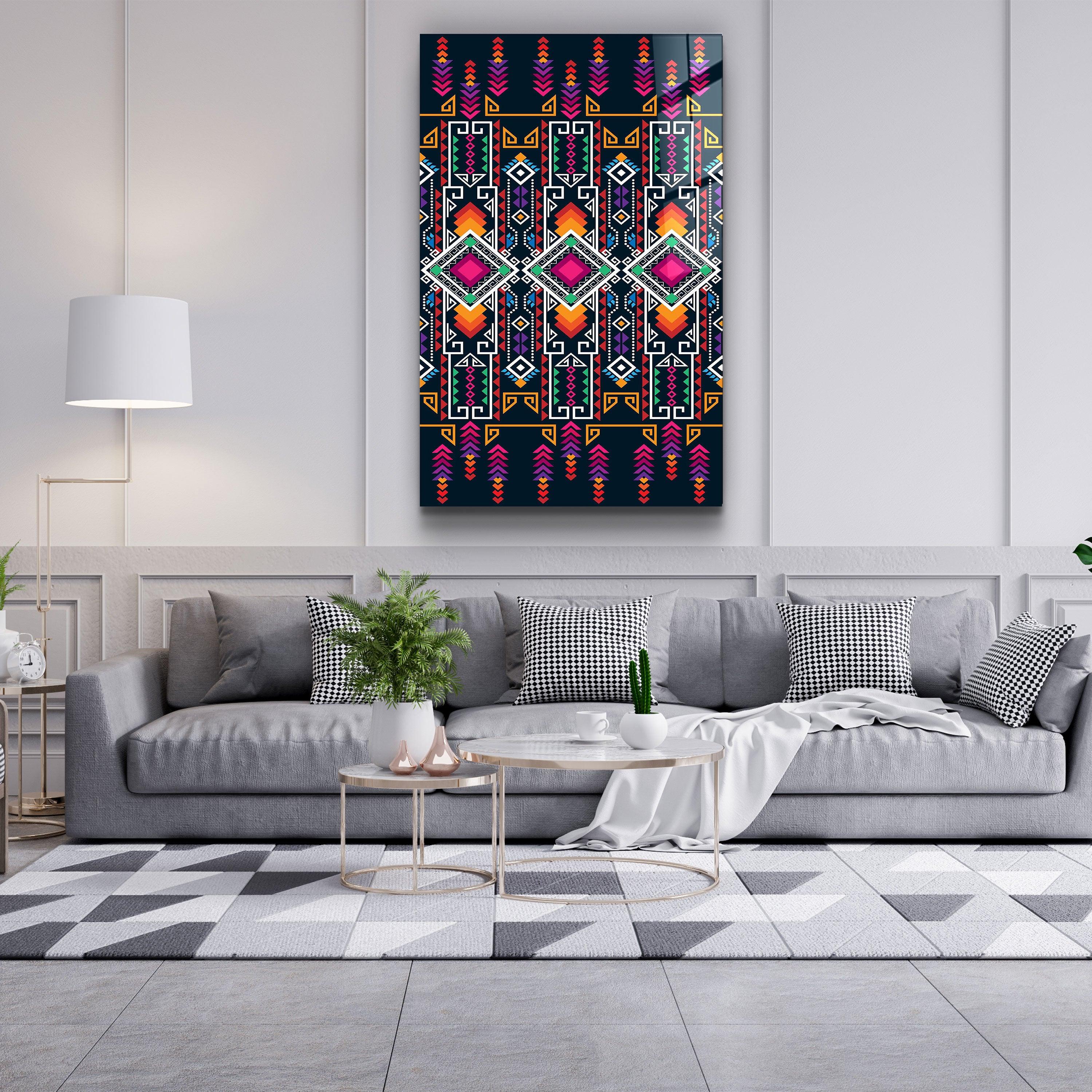 Carpet V3 | Designers Collection Glass Wall Art - Artdesigna