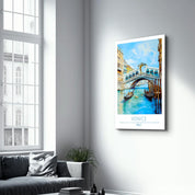 Venice Italy-Travel Posters | Glass Wall Art - Artdesigna