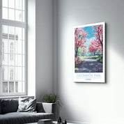 Greenwich Park London-Travel Posters | Glass Wall Art - Artdesigna