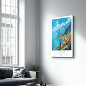 Limone Italy-Travel Posters | Glass Wall Art - Artdesigna