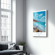 Dead Sea Isreal-Travel Posters | Glass Wall Art - Artdesigna