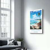 Grand Cayman Cayman Islands-Travel Posters | Glass Wall Art - Artdesigna