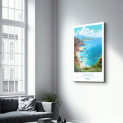 Lefkada Greece-Travel Posters | Glass Wall Art - Artdesigna