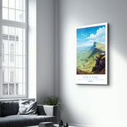 Pen Y Fan Wales-Travel Posters | Glass Wall Art - Artdesigna