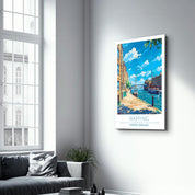 Wapping-London England-Travel Posters | Glass Wall Art - Artdesigna