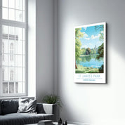 St. James Park- London England-Travel Posters | Glass Wall Art - Artdesigna