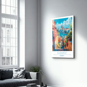 Budapest Hungary 1-Travel Posters | Glass Wall Art - Artdesigna