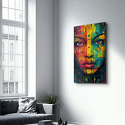 Intensity and Depth | Glass Wall Art