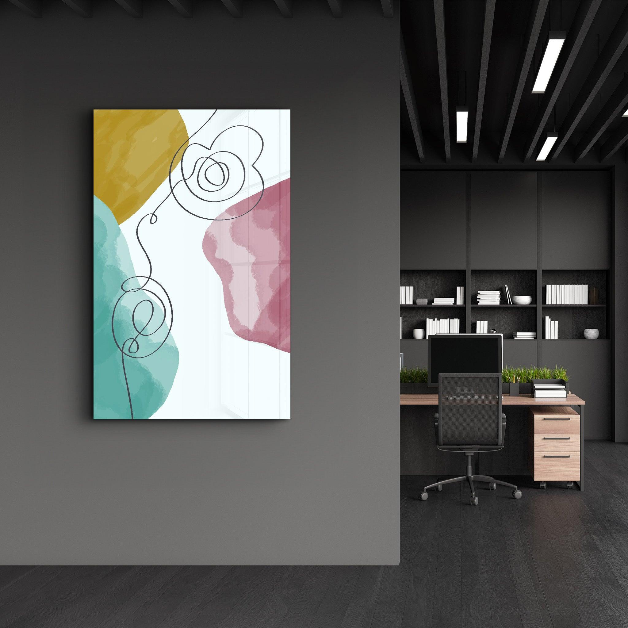 Whimsical Thoughts 1 | Glass Wall Art - Artdesigna