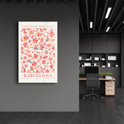 Flower Market No:18 Barcelona | Gallery Print Collection Glass Wall Art - Artdesigna