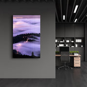 Mt Tamalpais, California, USA | Glass Wall Art - Artdesigna