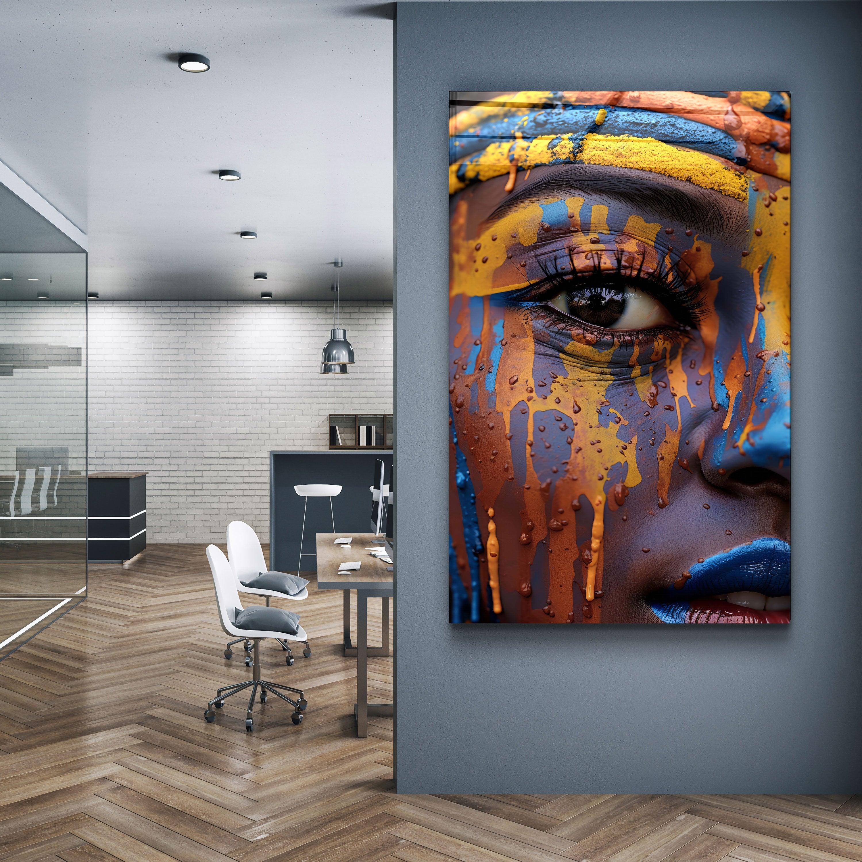 Painter | Designers Collection Glass Wall Art - Artdesigna