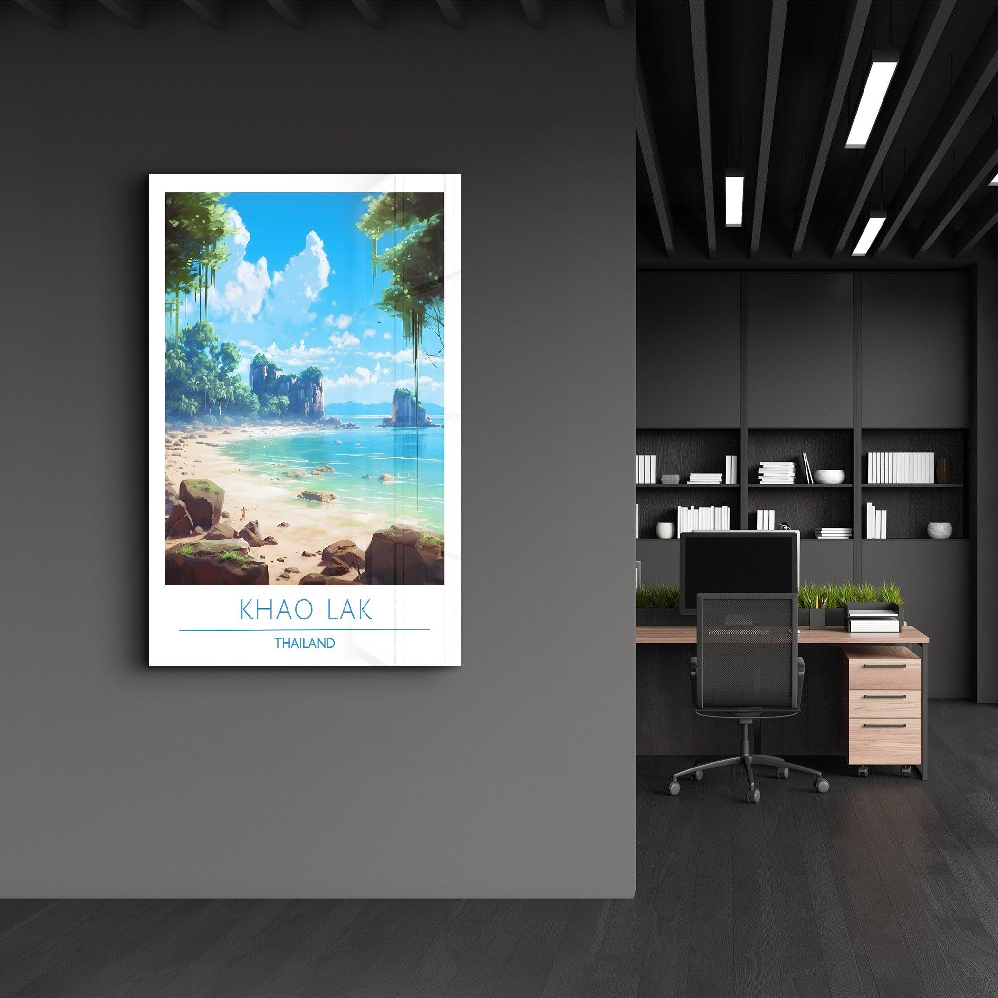 Khao Lak Thailand-Travel Posters | Glass Wall Art - Artdesigna