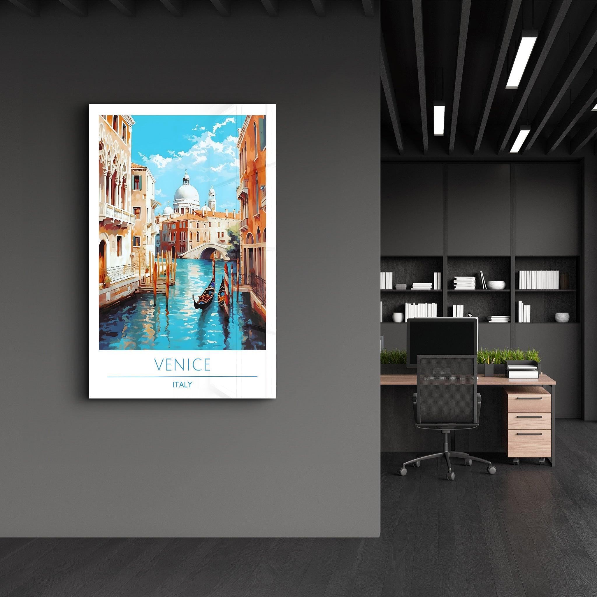 Venice Italy 2-Travel Posters | Glass Wall Art - Artdesigna