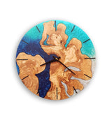 Coastal Azure Timekeeper | Premium Handmade Wall Clocks