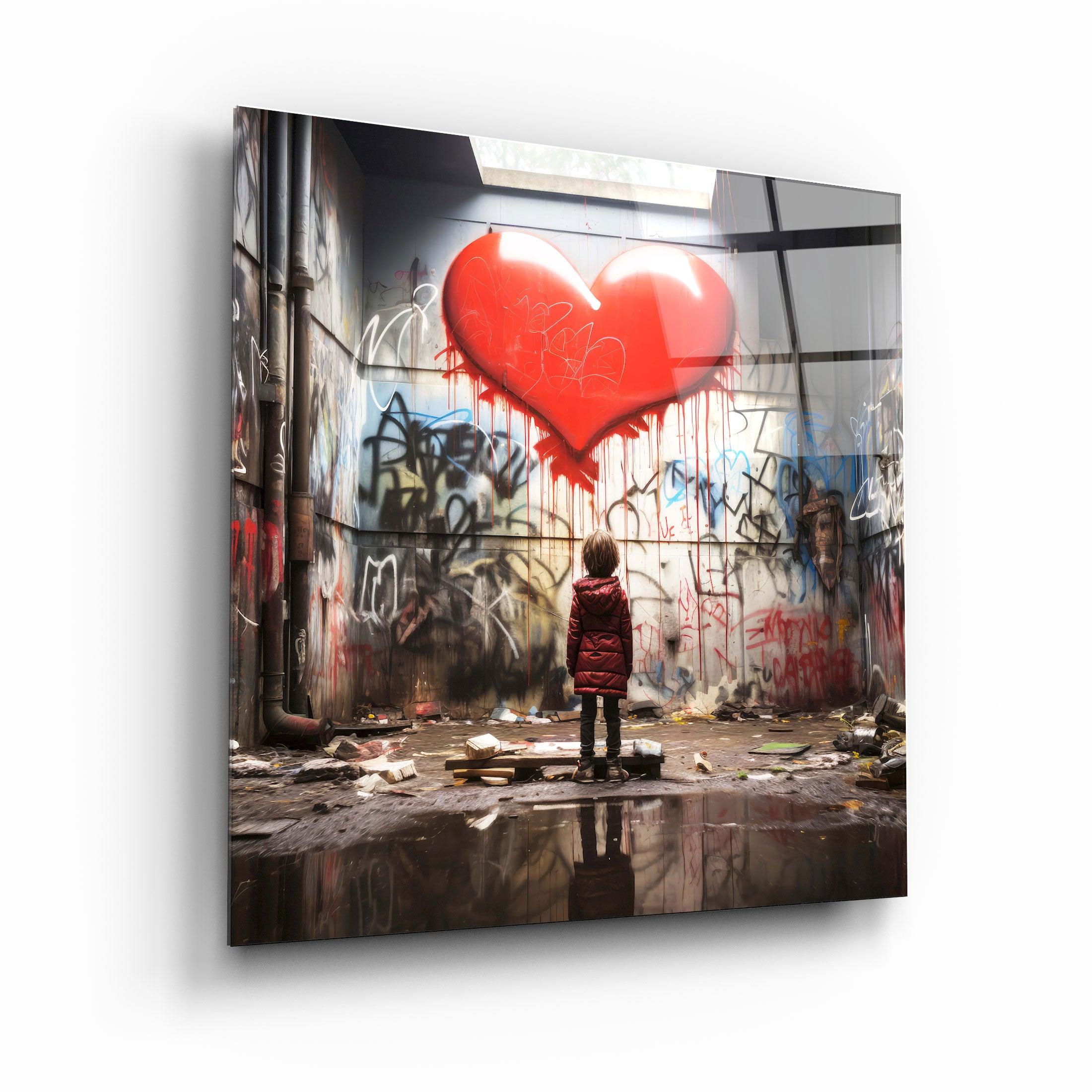 ."Love Me". Designers Collection Glass Wall Art - ArtDesigna Glass Printing Wall Art