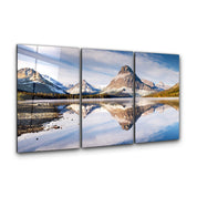 ・"Reflection of Nature - Trio"・Glass Wall Art - ArtDesigna Glass Printing Wall Art