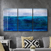 ・"Blury Sea - Trio"・Glass Wall Art - ArtDesigna Glass Printing Wall Art