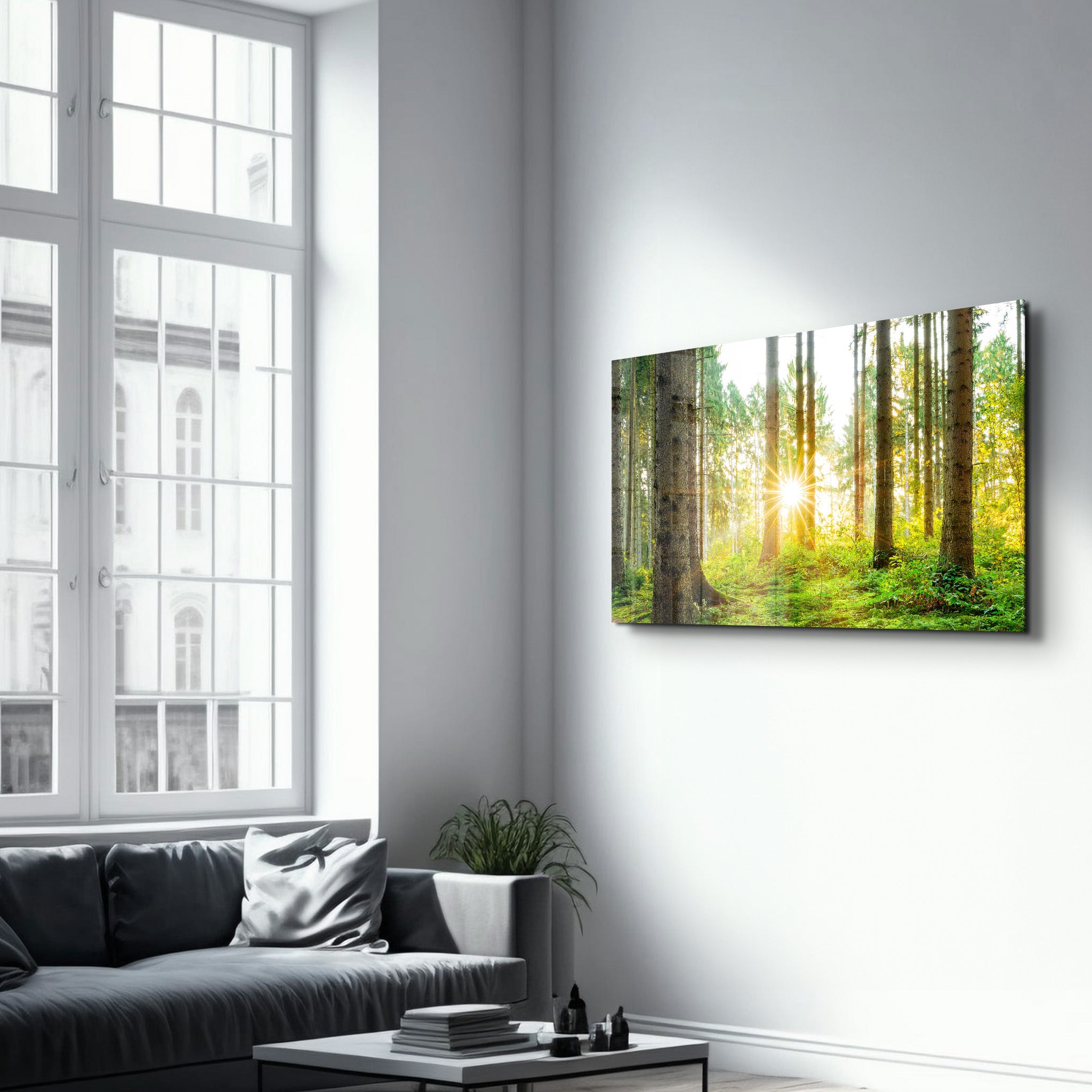 The Forest | Glass Wall Art