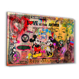 Love Is the Answer by Mr. Pablo Costa | Glass Wall Art