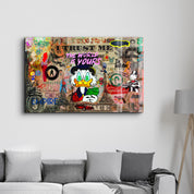 The World Is Yours by Mr. Pablo Costa – Glass Wall Art