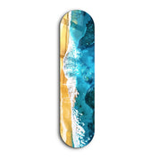 Beach | Glass Wall Art - Artdesigna