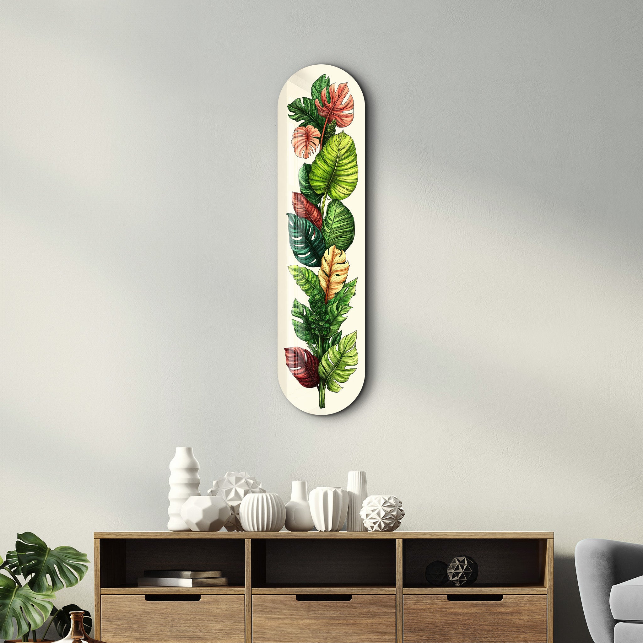 Tropical Dream 4 | Glass Wall Art - Artdesigna