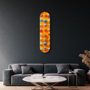 Lots of Smileys 2 | Glass Wall Art - Artdesigna