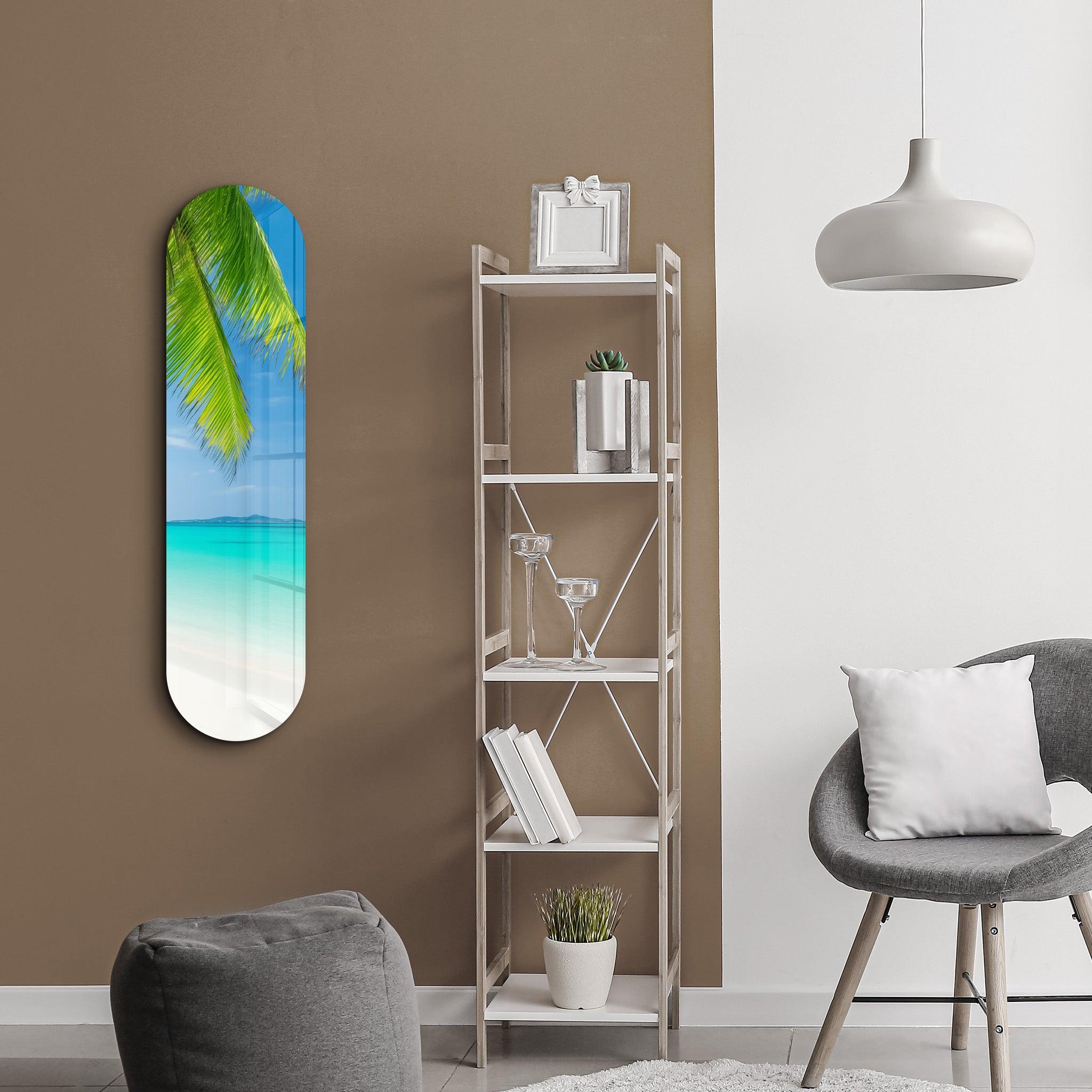 Heaven Beach | Glass Wall Art - Artdesigna