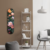 Flowers Painting V4 | Glass Wall Art - Artdesigna