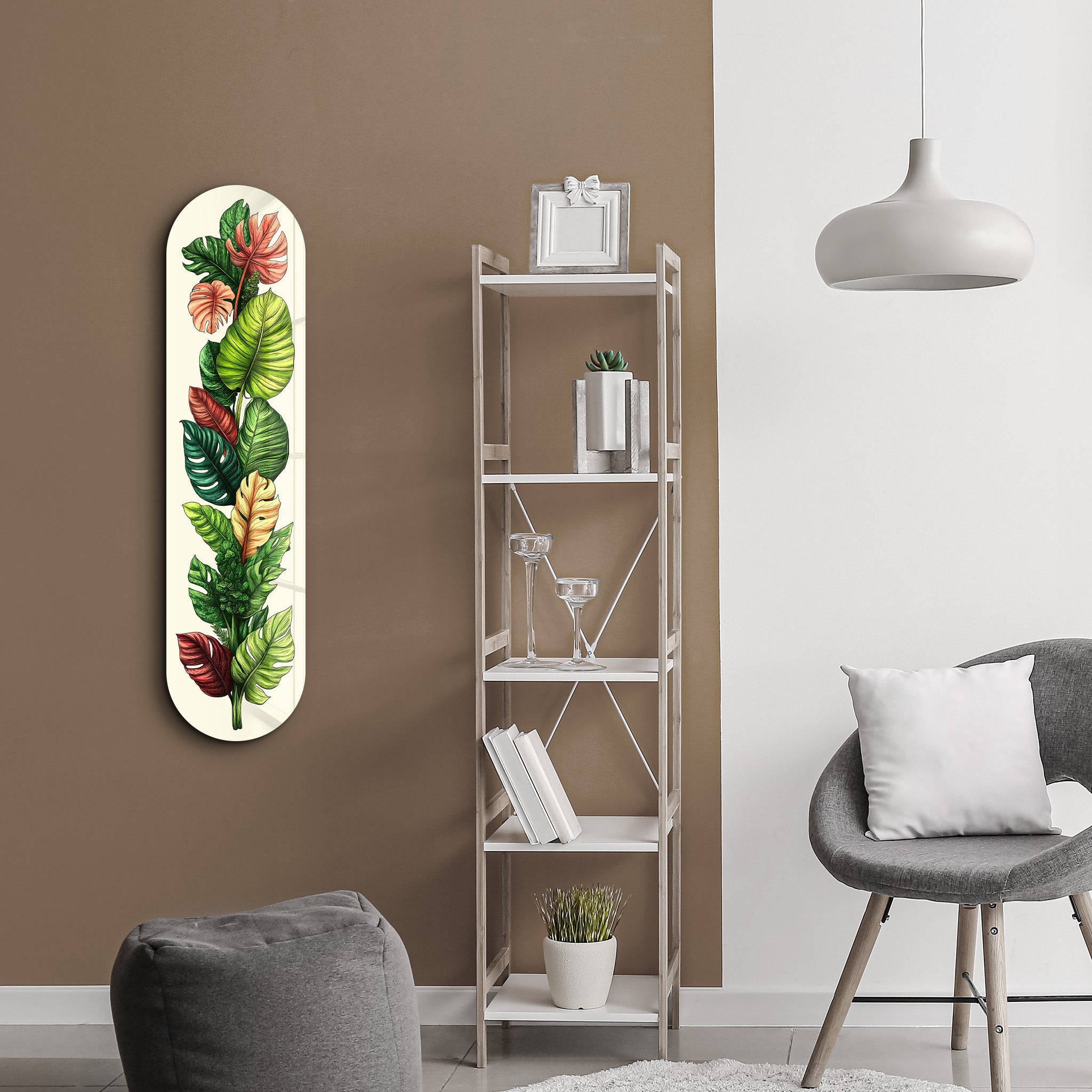 Tropical Dream 4 | Glass Wall Art - Artdesigna