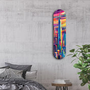 Los Angeles | Glass Wall Art - Artdesigna