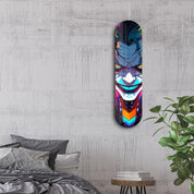 Joker Anime Style | Glass Wall Art - Artdesigna