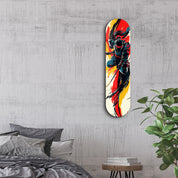 Ninja 3 | Glass Wall Art - Artdesigna