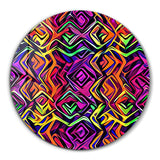 ・"Mixed"・Rounded Glass Wall Art