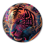 ・"Tayga"・Rounded Glass Wall Art