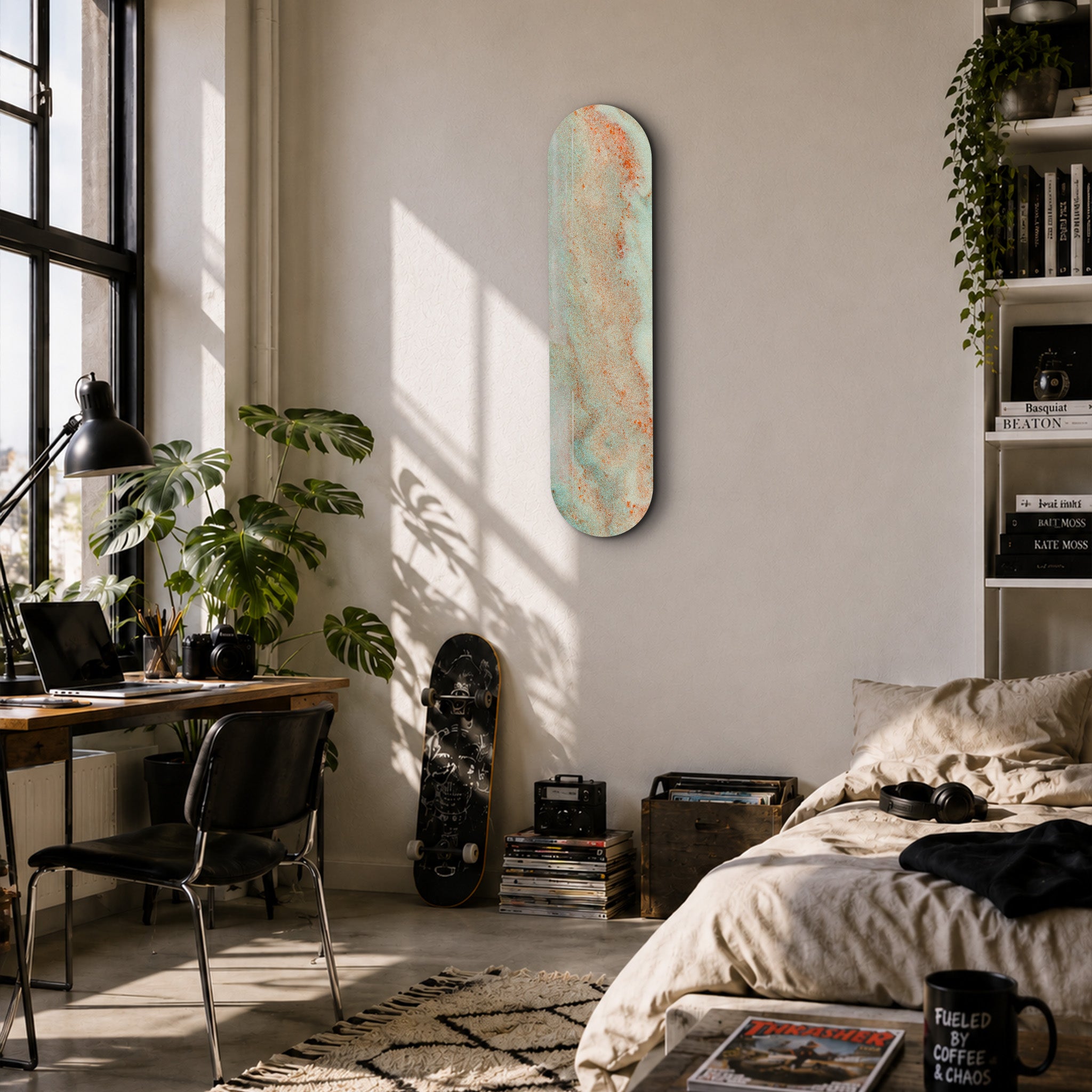 Verdigris 2 | Glass Wall Art