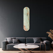 Verdigris 3 | Glass Wall Art
