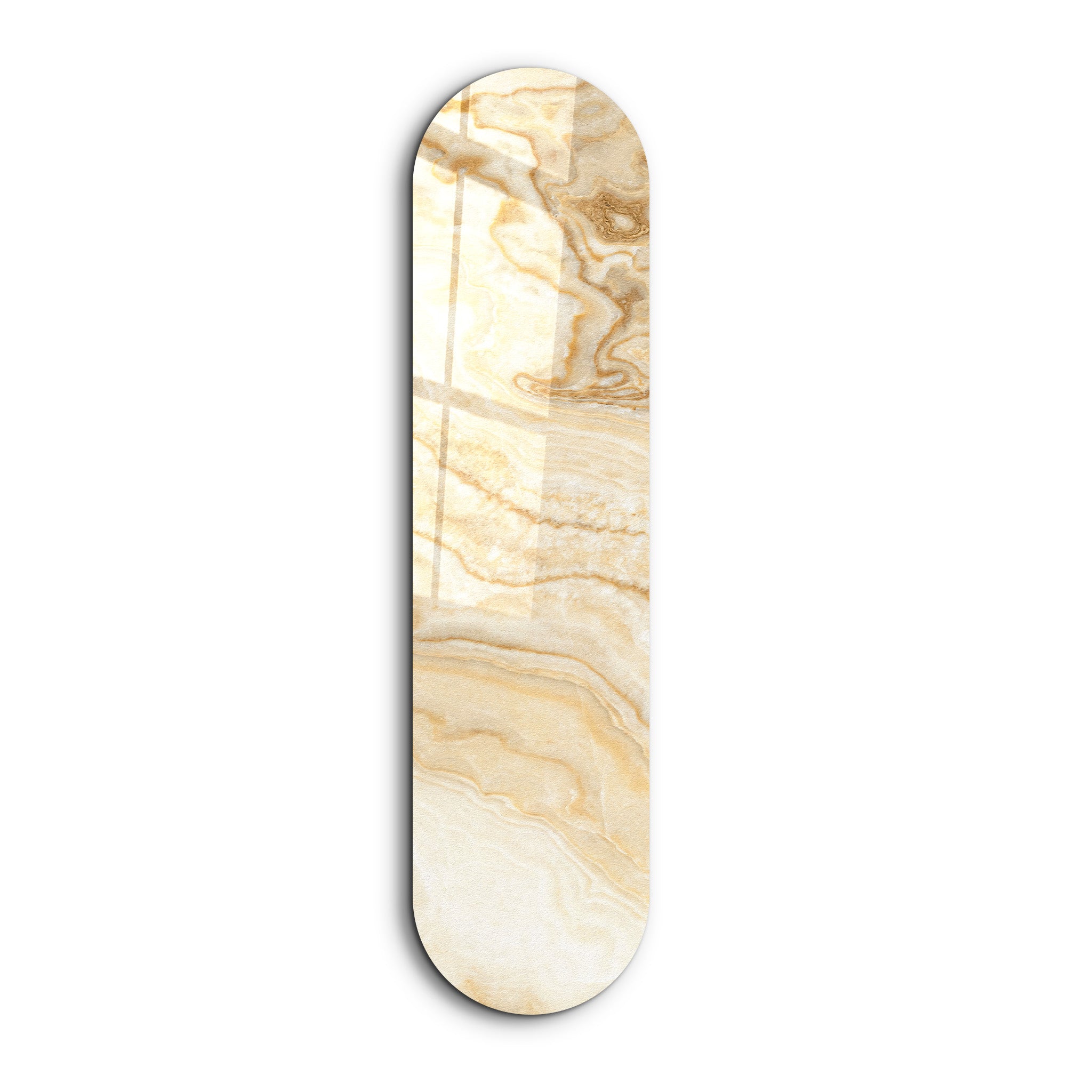 Ivory Onyx 4 | Glass Wall Art