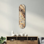 Ember Stone 3 | Glass Wall Art