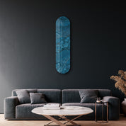 Azure Depths 1 | Glass Wall Art
