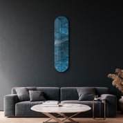 Azure Depths 3 | Glass Wall Art