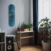 Azure Depths 3 | Glass Wall Art