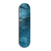 Azure Depths 4 | Glass Wall Art