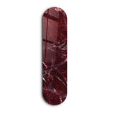 Crimson Marble 4 | Glass Wall Art